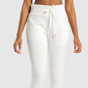 Whitney Simmons Gymshark Joggers in Unbleached